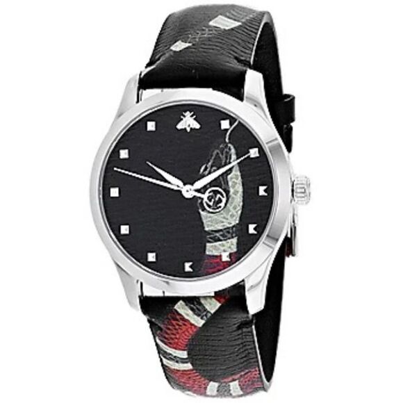 Brand new unisex Gucci snake watch Le Marché des Merveilles watch, 38mm - Picture 1 of 4